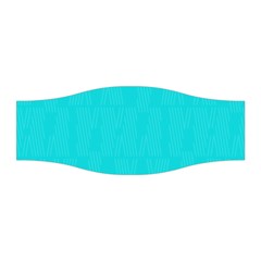 Line Blue Stretchable Headband