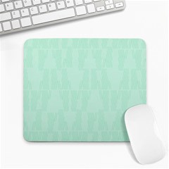 Line Blue Chevron Large Mousepads by Mariart