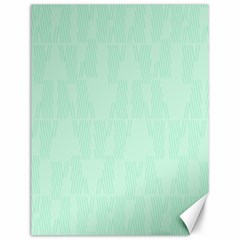 Line Blue Chevron Canvas 12  X 16  