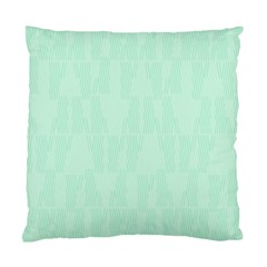 Line Blue Chevron Standard Cushion Case (one Side)