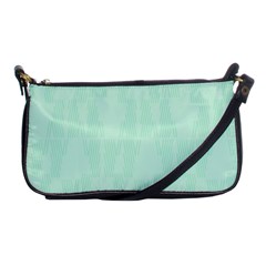 Line Blue Chevron Shoulder Clutch Bags by Mariart