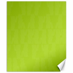 Line Green Canvas 8  X 10  by Mariart