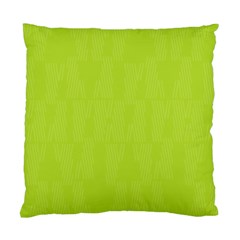 Line Green Standard Cushion Case (one Side)