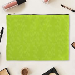 Line Green Cosmetic Bag (xl)