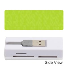 Line Green Memory Card Reader (stick) 