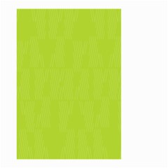 Line Green Small Garden Flag (two Sides)