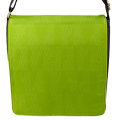 Line Green Flap Messenger Bag (s)