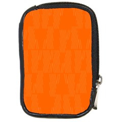 Line Orange Compact Camera Cases by Mariart