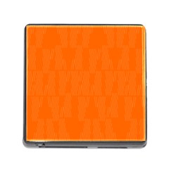 Line Orange Memory Card Reader (square) by Mariart