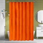 Line Orange Shower Curtain 48  x 72  (Small)  Curtain(48  X 72 ) - 42.18 x64.8  Curtain(48  X 72 )