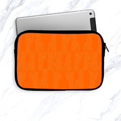 Line Orange Apple Ipad Mini Zipper Cases by Mariart