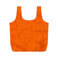 Line Orange Full Print Recycle Bags (m) 