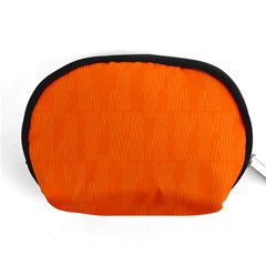 Line Orange Accessory Pouches (medium)  by Mariart