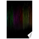 Line Rain Rainbow Light Stripes Lines Flow Canvas 20  x 30   19.62 x28.9  Canvas - 1