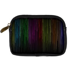 Line Rain Rainbow Light Stripes Lines Flow Digital Camera Cases