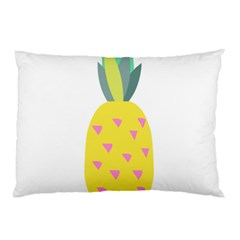 Pineapple Fruite Yellow Triangle Pink Pillow Case by Mariart