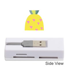 Pineapple Fruite Yellow Triangle Pink Memory Card Reader (stick) 