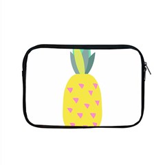 Pineapple Fruite Yellow Triangle Pink Apple Macbook Pro 15  Zipper Case