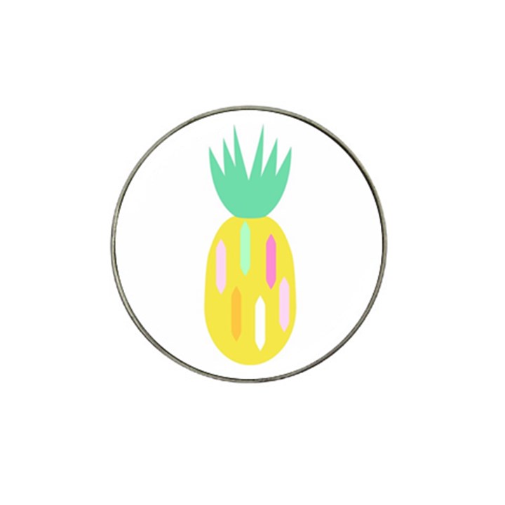 Pineapple Fruite Yellow Triangle Pink White Hat Clip Ball Marker