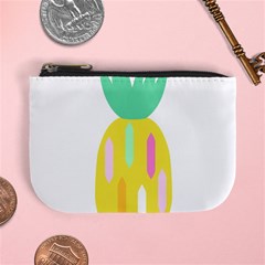 Pineapple Fruite Yellow Triangle Pink White Mini Coin Purses