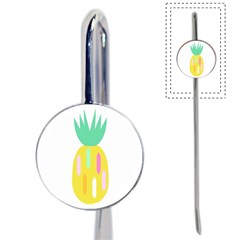 Pineapple Fruite Yellow Triangle Pink White Book Mark