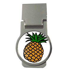 Pineapple Fruite Yellow Green Orange Money Clips (round) 