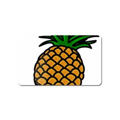 Pineapple Fruite Yellow Green Orange Magnet (name Card)