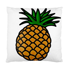 Pineapple Fruite Yellow Green Orange Standard Cushion Case (two Sides) by Mariart