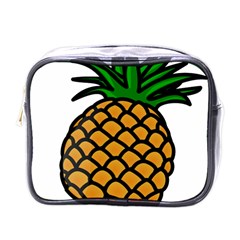 Pineapple Fruite Yellow Green Orange Mini Toiletries Bags