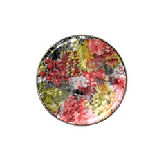 Garden Abstract Hat Clip Ball Marker by digitaldivadesigns