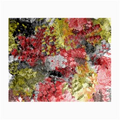 Garden Abstract Small Glasses Cloth by digitaldivadesigns