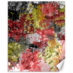 Garden Abstract Canvas 11  X 14  