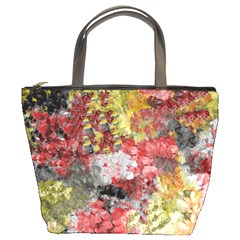 Garden Abstract Bucket Bags by digitaldivadesigns