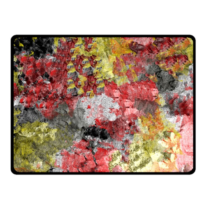 Garden Abstract Fleece Blanket (Small)