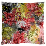 Garden Abstract Large Cushion Case (One Side) Front