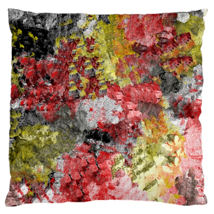 Garden Abstract Large Cushion Case (One Side)