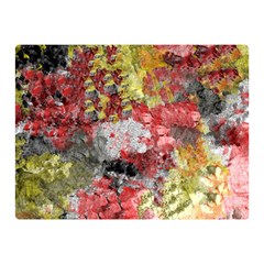 Garden Abstract Double Sided Flano Blanket (mini)  by digitaldivadesigns