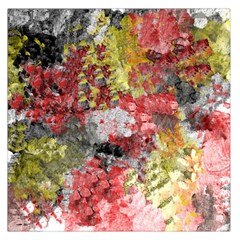 Garden Abstract Large Satin Scarf (square) by digitaldivadesigns