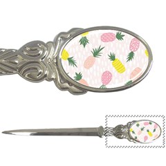 Pineapple Rainbow Fruite Pink Yellow Green Polka Dots Letter Openers