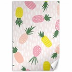 Pineapple Rainbow Fruite Pink Yellow Green Polka Dots Canvas 24  x 36  23.35 x34.74  Canvas - 1