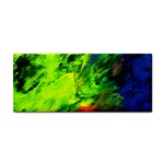 Neon Rainbow Green Pink Blue Red Painting Cosmetic Storage Cases Front