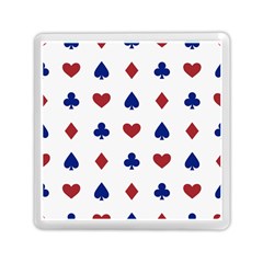 Playing Cards Hearts Diamonds Memory Card Reader (square)  by Mariart