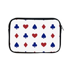 Playing Cards Hearts Diamonds Apple Ipad Mini Zipper Cases by Mariart