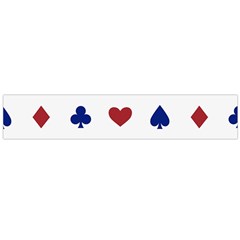 Playing Cards Hearts Diamonds Flano Scarf (large) by Mariart