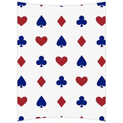 Playing Cards Hearts Diamonds Back Support Cushion by Mariart