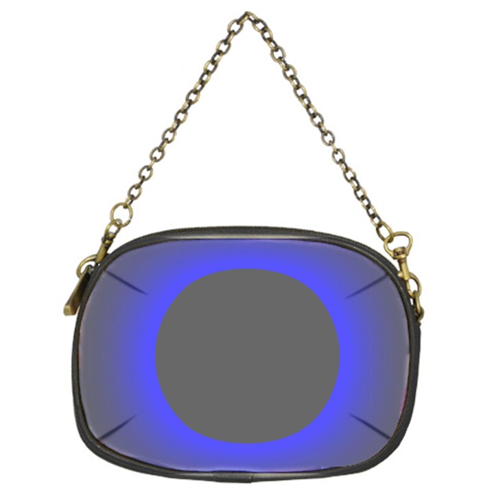 Pure Energy Black Blue Hole Space Galaxy Chain Purses (Two Sides) 