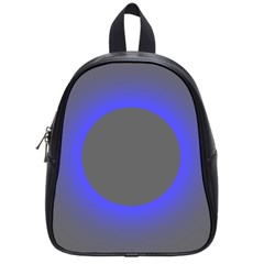 Pure Energy Black Blue Hole Space Galaxy School Bag (small) by Mariart