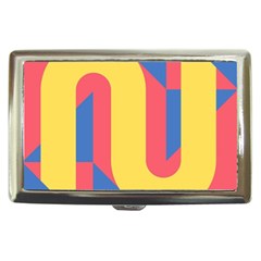 Rainbow Sign Yellow Red Blue Retro Cigarette Money Cases