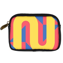 Rainbow Sign Yellow Red Blue Retro Digital Camera Cases by Mariart