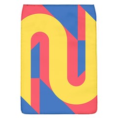 Rainbow Sign Yellow Red Blue Retro Flap Covers (l) 